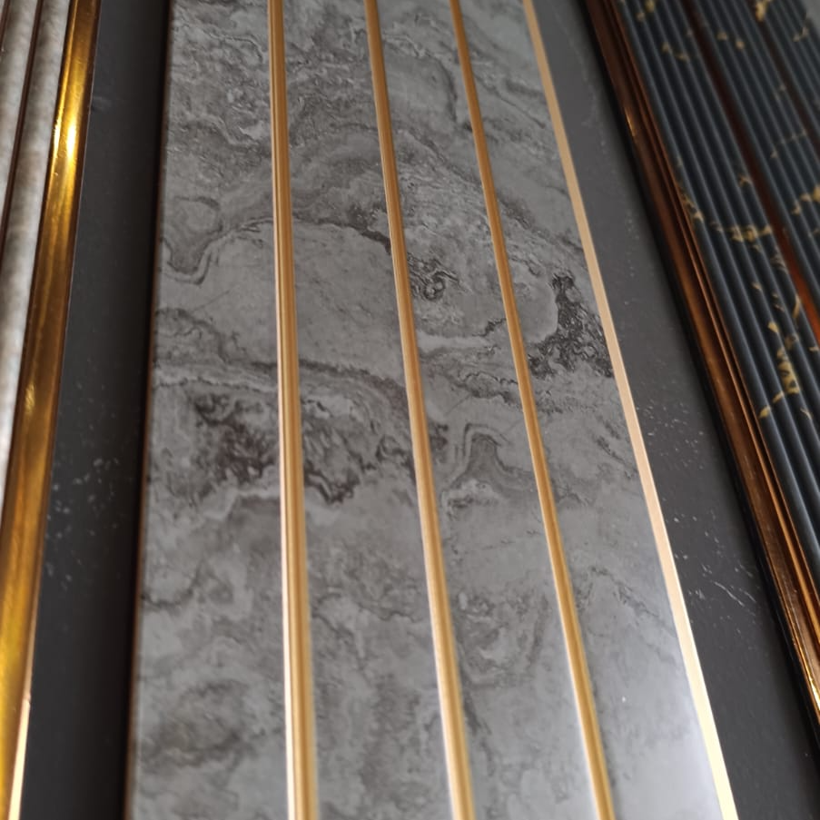 MARBLE ANTRASİT S1280B-421F| 12X280CM |  PS LAMBRİ DUVAR PANELİ