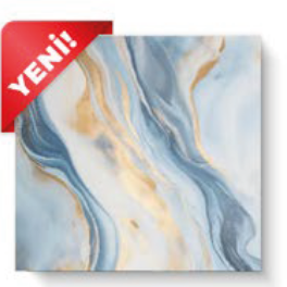 ALÂ OCEAN BLUE | 122X244CM | PVC DUVAR PANELİ