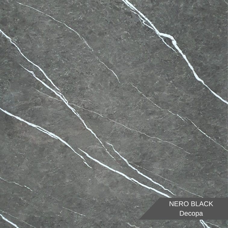 DEPA NERO BLACK | 122X244CM | PVC DUVAR PANELİ
