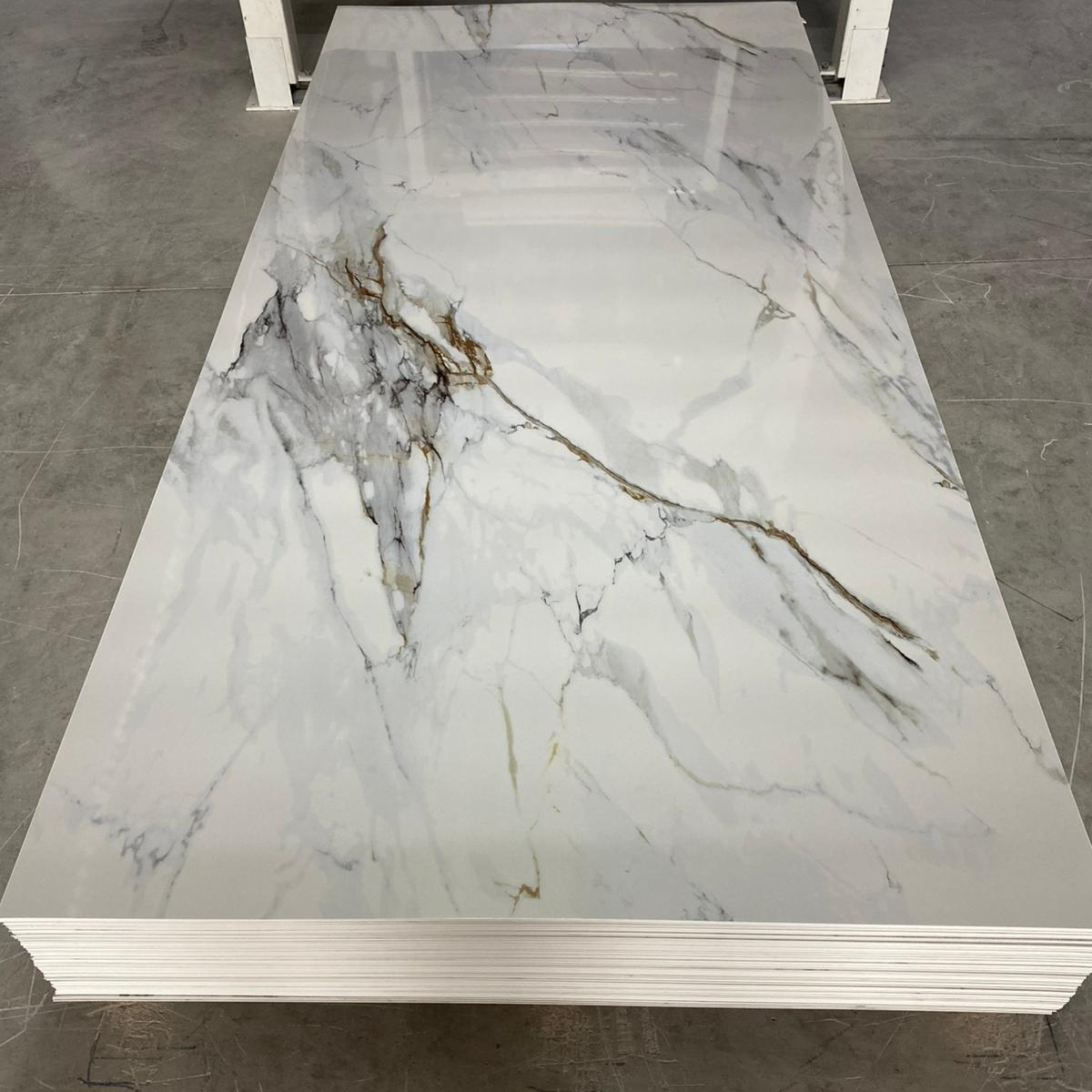 ZER 81861 PURE WHITE | 122x244 CM |  PVC DUVAR PANELİ