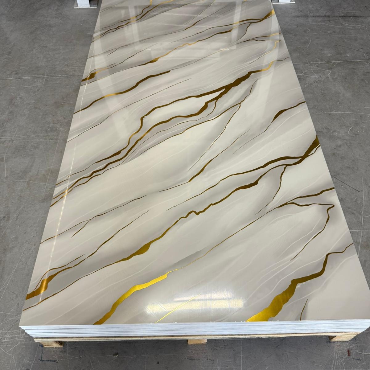 ZER 81930 GOLDEN SHINE | 122x244 CM |  PVC DUVAR PANELİ